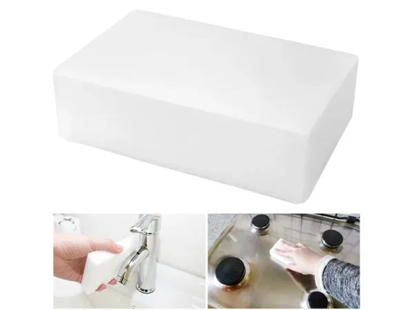 HomePRO 1702 Magická špongia 10x7,2x3 cm, biela