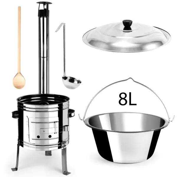 Perfect Home Set-3 Kotlíková súprava 8 L, 5 ks