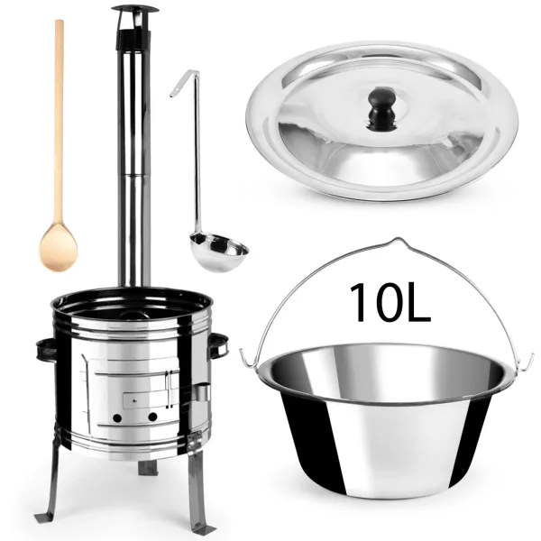 Perfect Home Set-4 Kotlíková súprava PREMIUM, 10 L, 5 ks