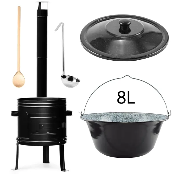 Perfect Home Set-6 Kotlíková súprava 8 L, 5 ks