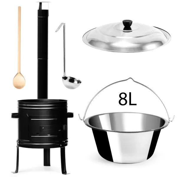 Perfect Home Set-7 Kotlíková súprava 8 L, 5 ks