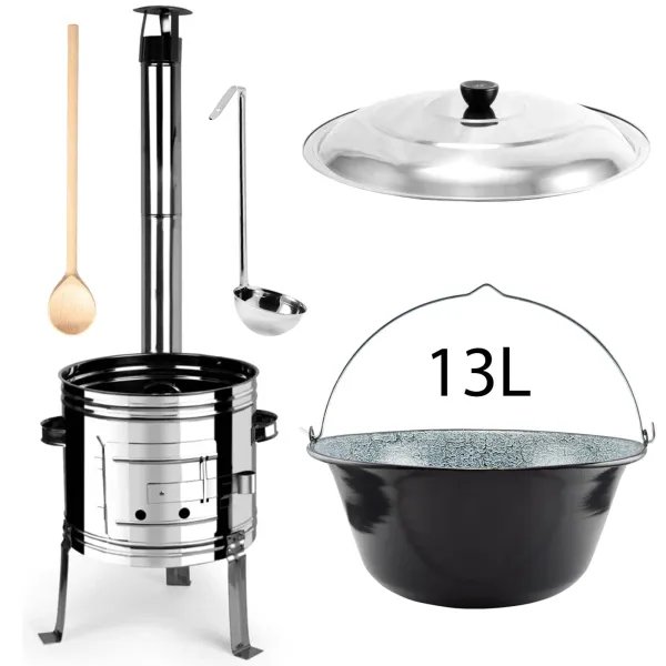 Perfect Home Set-26 Kotlíková súprava 13 L, 5 ks