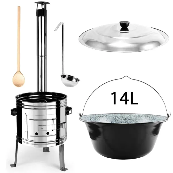 Perfect Home Set-28 Kotlíková súprava 14 L, 5 ks