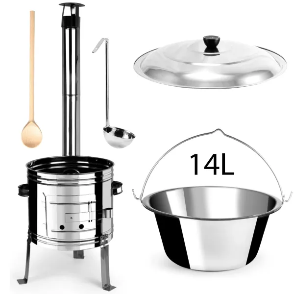 Perfect Home Set-30 Kotlíková súprava 14 L, 5 ks