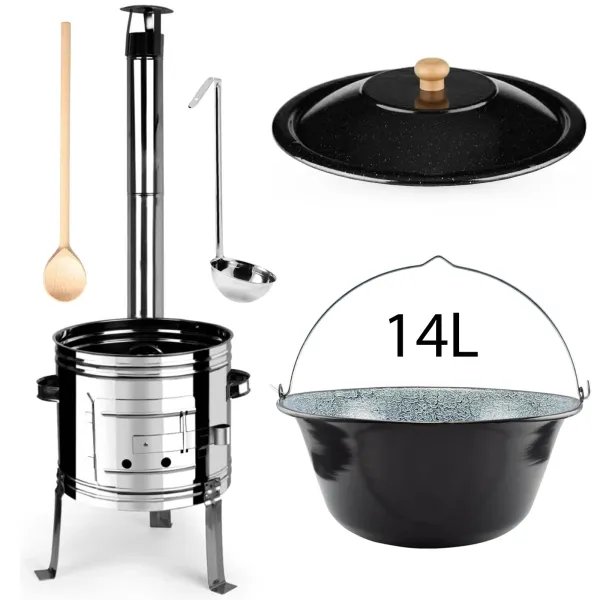 Perfect Home Set-34 Kotlíková súprava 14 L, 5 ks