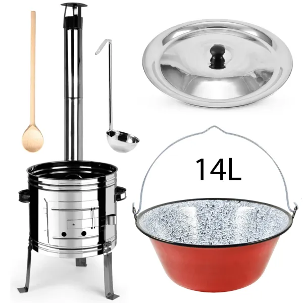 Perfect Home Set-35 Kotlíková súprava 14 L, 5 ks