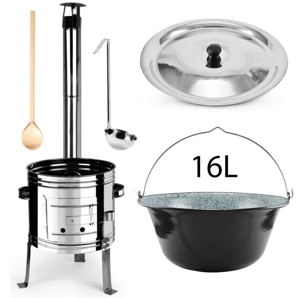 Perfect Home Set-38 Kotlíková súprava 16 L, 5 ks