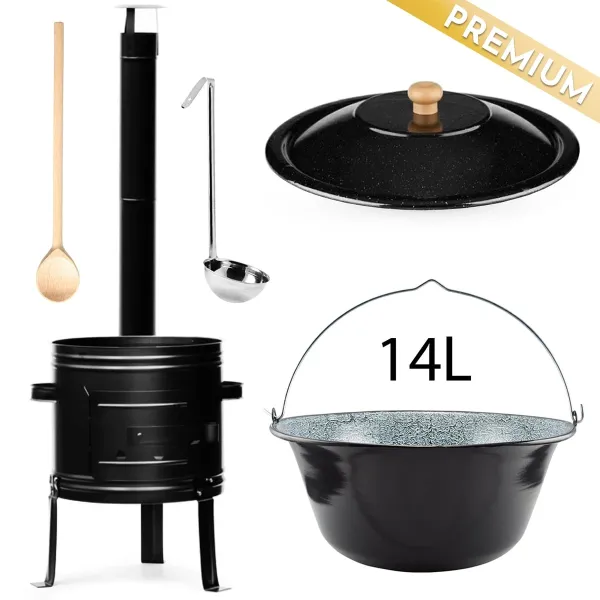 Perfect Home Set-42 Kotlíková súprava PREMIUM, 14 L, 5 ks