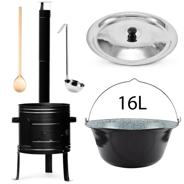 Perfect Home Set-46 Kotlíková súprava 16 L, 5 ks