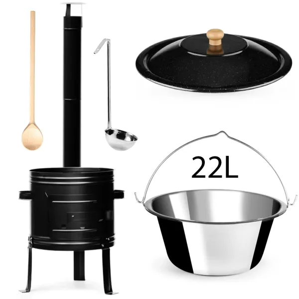 Perfect Home Set-47 Kotlíková súprava 22 L, 5 ks