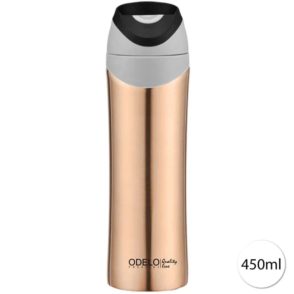 ODELO ATILA OD1763 Termohrnček s funkciou otvárania 450 ml, béžová
