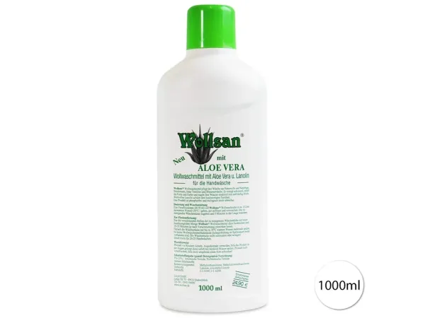 Wollsan 4512 Lanolínový šampón na vlnu, lanolín na pranie 1L