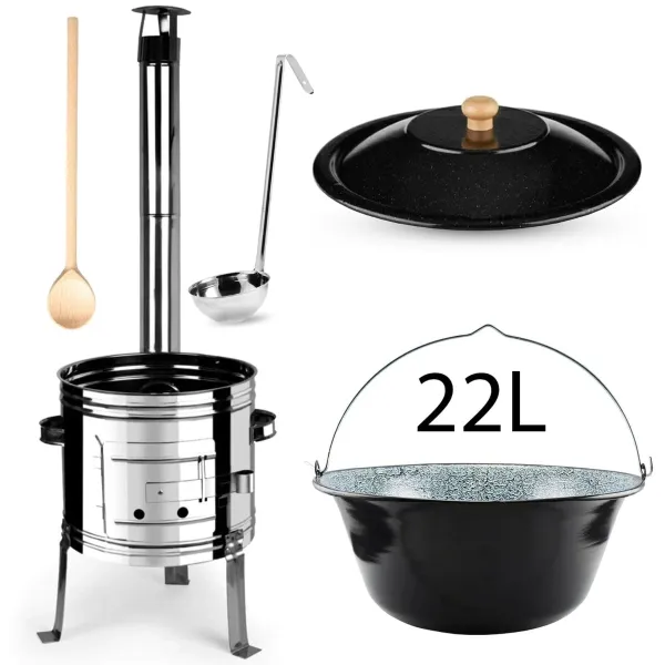 Perfect Home Set-48 Kotlíková súprava 22L, 5 ks