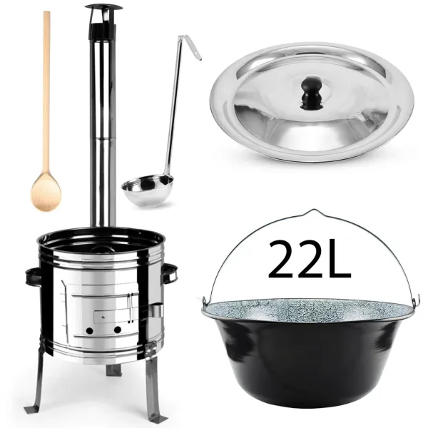 Perfect Home Set-49 Kotlíková súprava 22L, 5 ks