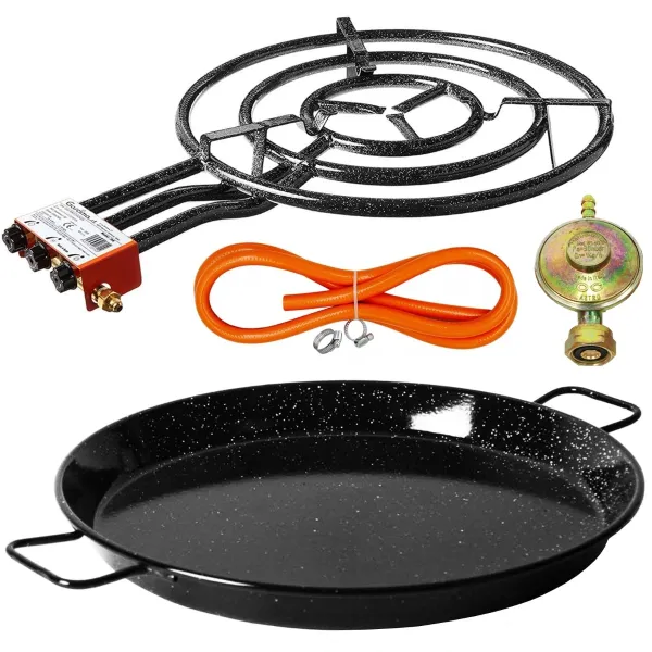 Perfect Home Pael-71 Paella panvica 71 cm s horákom a hadicou, 3ks