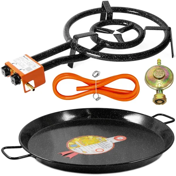 Perfect Home Pael-73 Paella panvica 65 cm s horákom a hadicou, 3ks