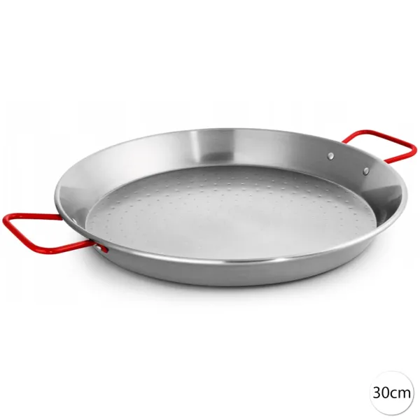 Garcima 13431 Oceľová paella panvica 30 cm