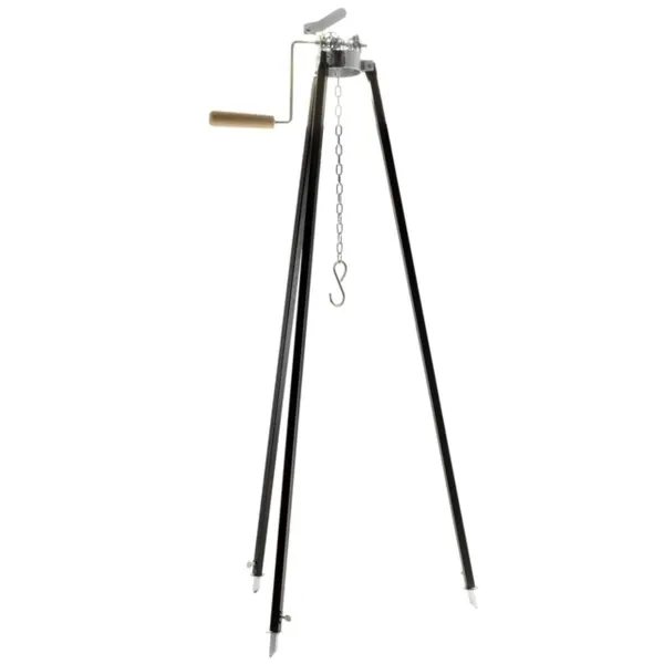 Perfect Home 14921 Teleskopická trojnožka na kotlík s navijákom 100-180cm