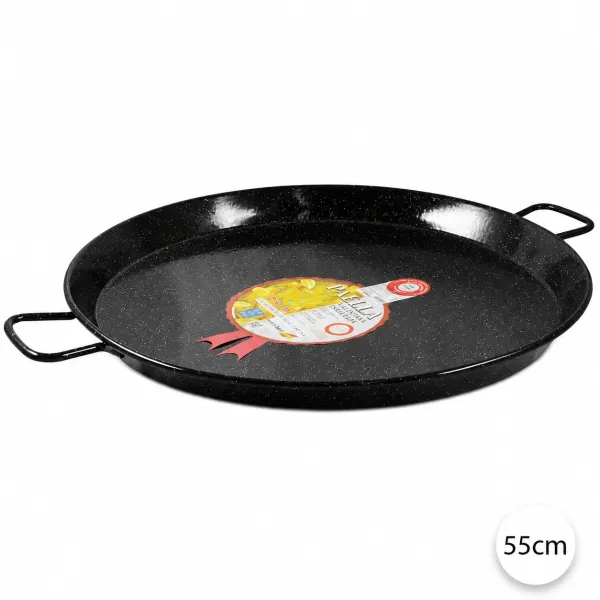 Smaltovaná paella panvica 55cm, Garcima 13394