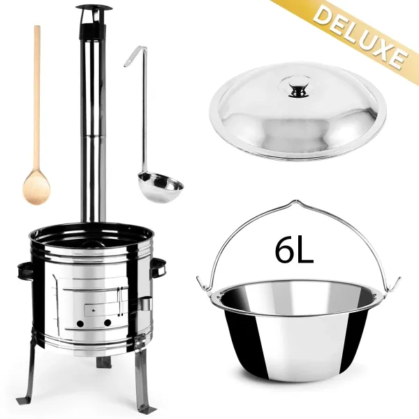 Perfect Home Kotlíková súprava DELUXE 6L, 5ks, Set-145