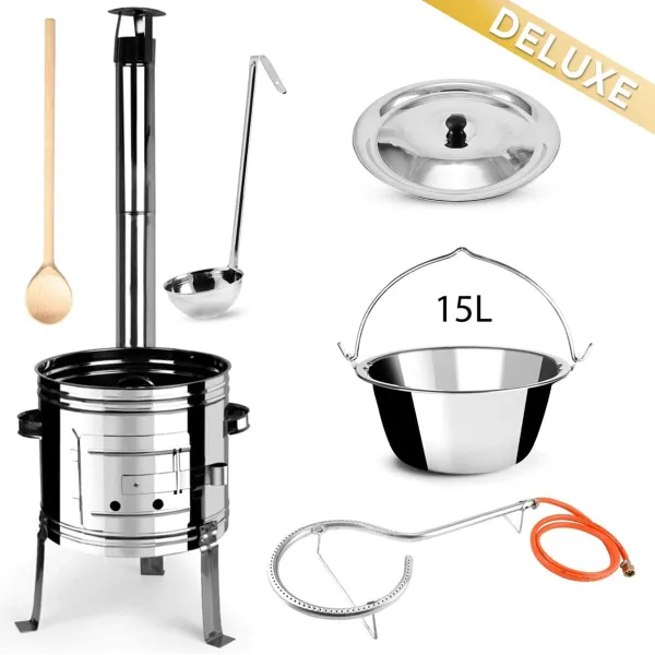 Perfect Home Set-151 DELUXE Kotlíková súprava 15L, 6ks