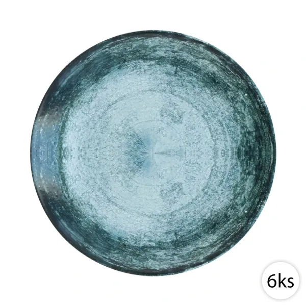 Dezertné keramické taniere 20,5cm, 6ks, Perfect Home 11320