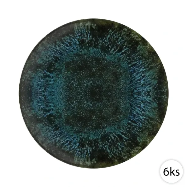 Dezertné keramické taniere 20,5cm, 6ks, Perfect Home 11321