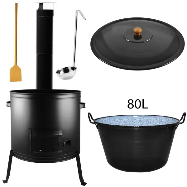 Perfect Home Set-188 Kotlíková súprava 80L, 6ks