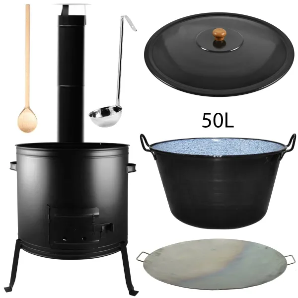 Perfect Home Set-192 Kotlíková súprava 50L, 7ks