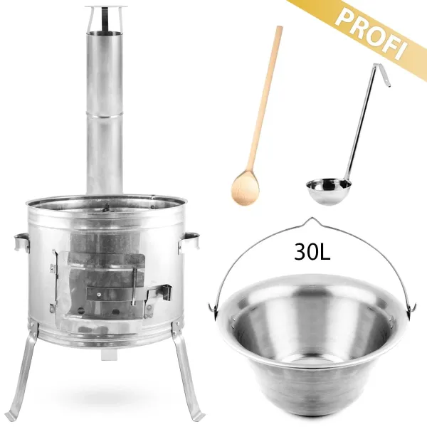 Perfect Home Set-196 Kotlíková súprava PROFI 30L, 4ks