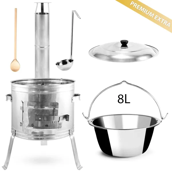 Perfect Home Kotlíková súprava PREMIUM EXTRA, 8L, 5ks, Set-197