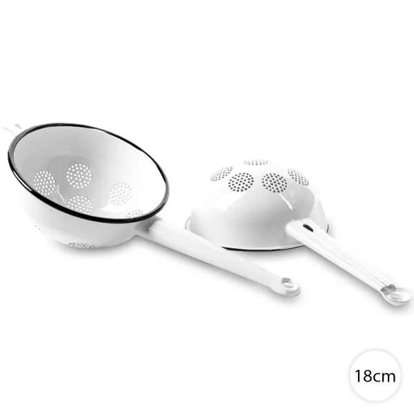 Smaltované sitko, cedník 18cm, Perfect Home 2114