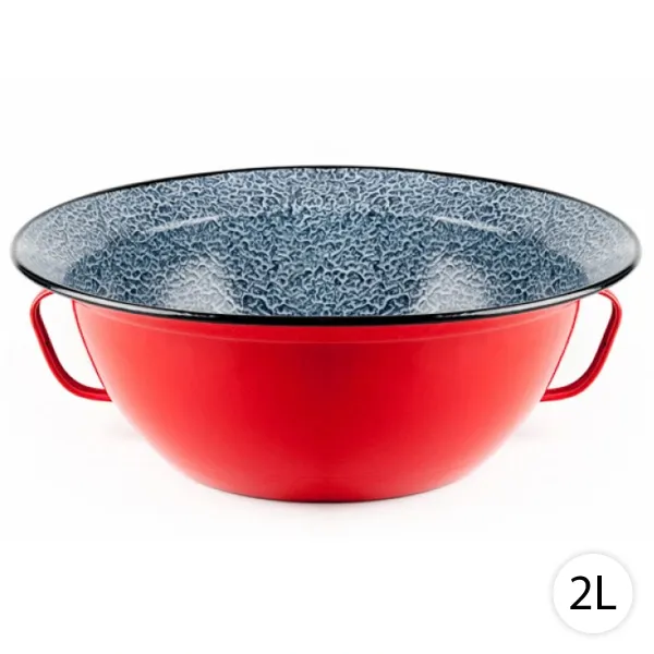 Perfect Home Smaltovaná miska, Vandlík 2L, 26cm, červená, 3819