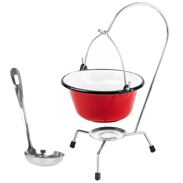 Perfect Home Servírovací kotlík so stojanom, naberačkou, 0,8L, 12143