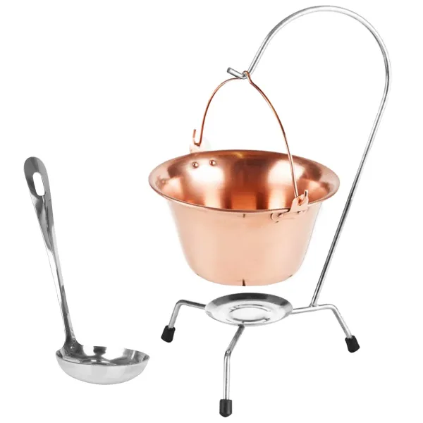Perfect Home Servírovací kotlík so stojanom, naberačkou, 0,8L, 24311