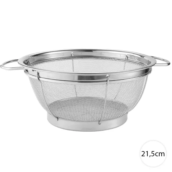 BANQUET nerezové sitko 21,5cm s podstavcom, 19309