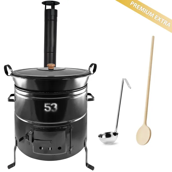 Kotlíková súprava 60L na guláš a zabíjačku – Perfect Home Premium Extra K7060