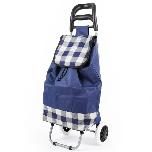 Perfect Home Nákupná taška na kolieskach 51L, nosnosť 15kg, modrá, 28335
