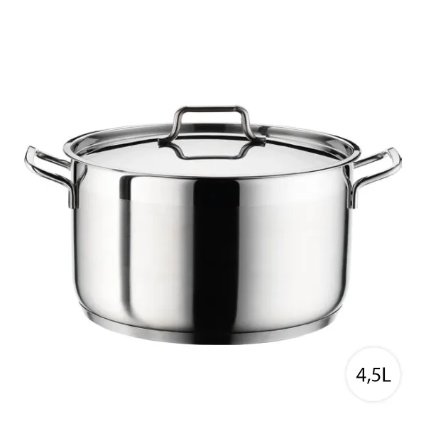 Hascevher Nerezový hrniec s pokrievkou 4,5L, 12818