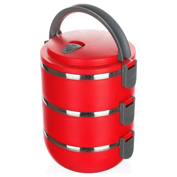 BANQUET Plastový termo obedár 3-dielny 1,5L, 70810
