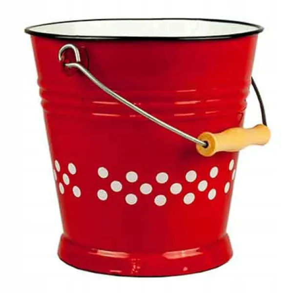 Perfect Home Smaltované vedro BODKY, 5L,  08222