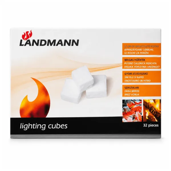 LANDMANN Parafínový podpaľovač - kocky 32ks, 0143-L