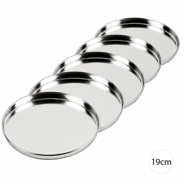 Royal Kitchen plech na pizzu 19cm sada 5ks, 10505