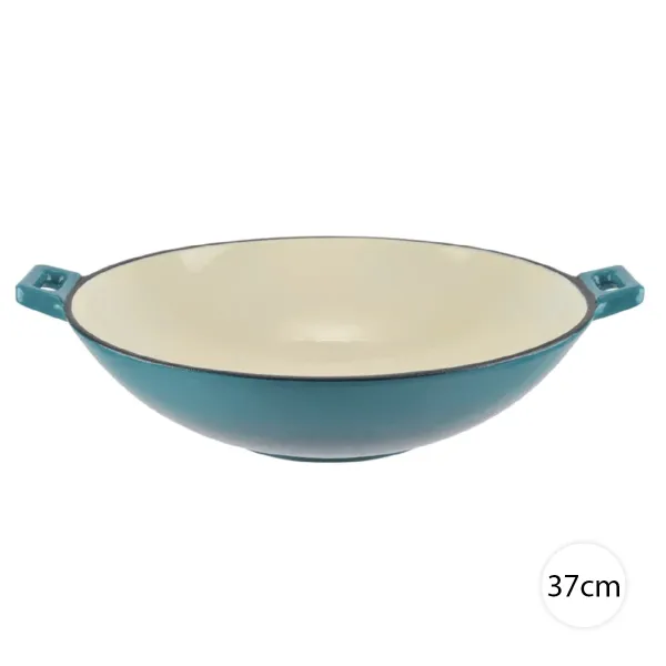 Perfect Home smaltovaný liatinový wok 37cm, 17819