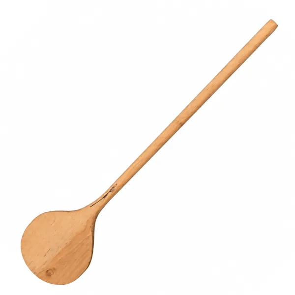 Royal Kitchen Dlhá drevená lopata do pece okrúhla, 155cm, 60257