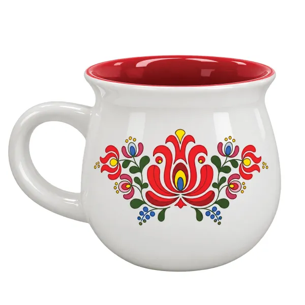Perfect Home Keramický hrnček s ľudovým vzorom 300ml, 01319