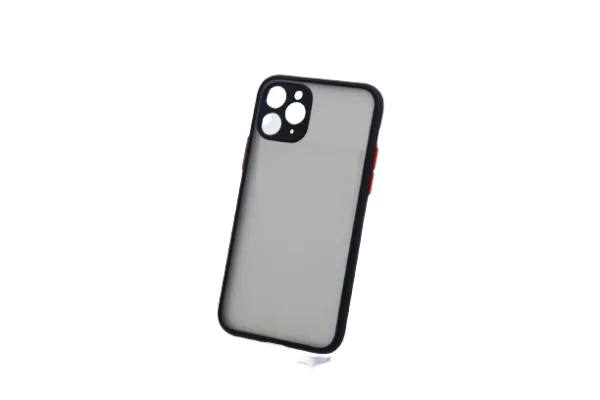 Bomba Kvalitný TPU obal matný pre iPhone - čierny Model iPhone: iPhone 11 Pro