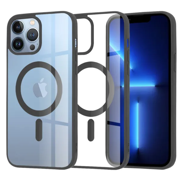 Techsuit MagSafe PRO obal na - iPhone 13 pro Max - čierny