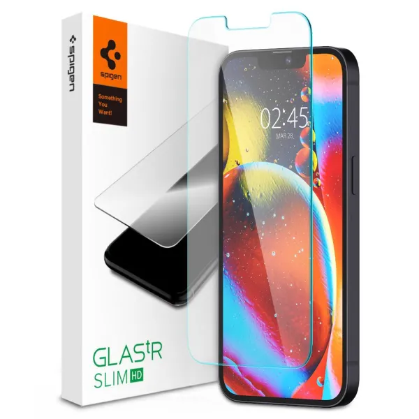 Spigen Glas.tR Slim ochranné sklo na - iPhone 13 / 13 pro / 14 - transparentná