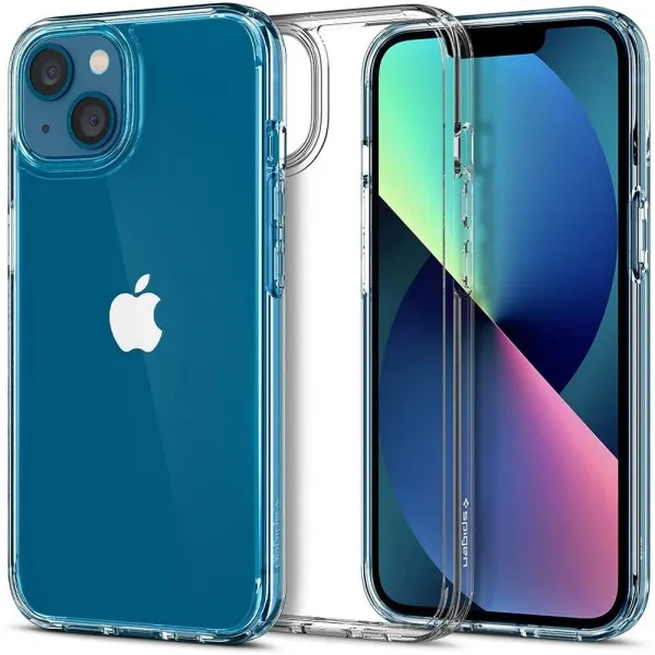 Spigen Ultra Hybrid ochranný obal na - iPhone 13 - transparentná